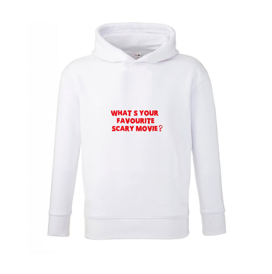 What's Your Favourite Scary Movie - Scream Kids Hoodie