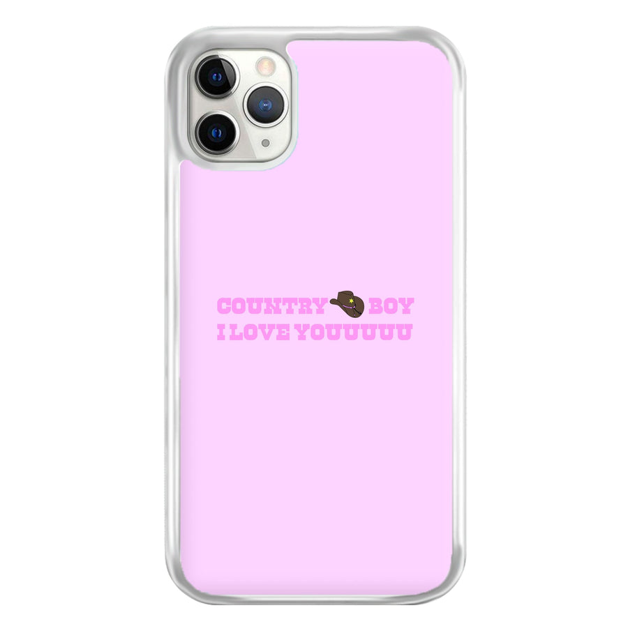 Country Boy I Love You - Memes Phone Case