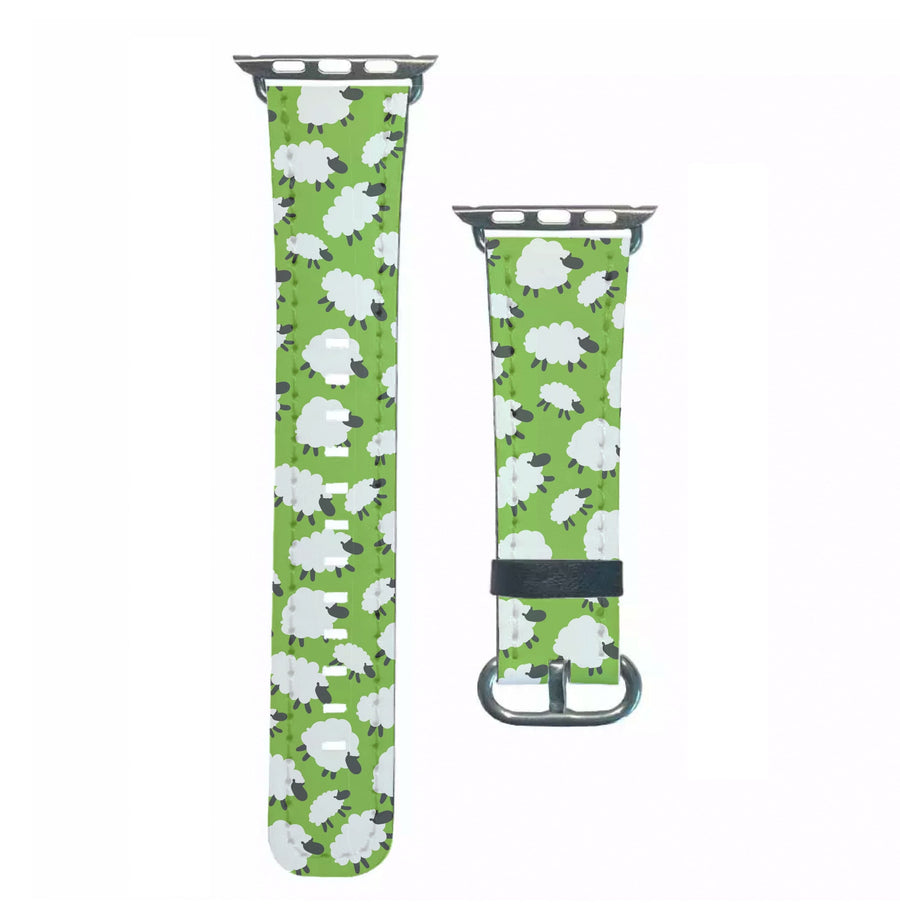 Sheep - Easter Patterns Apple Watch Strap