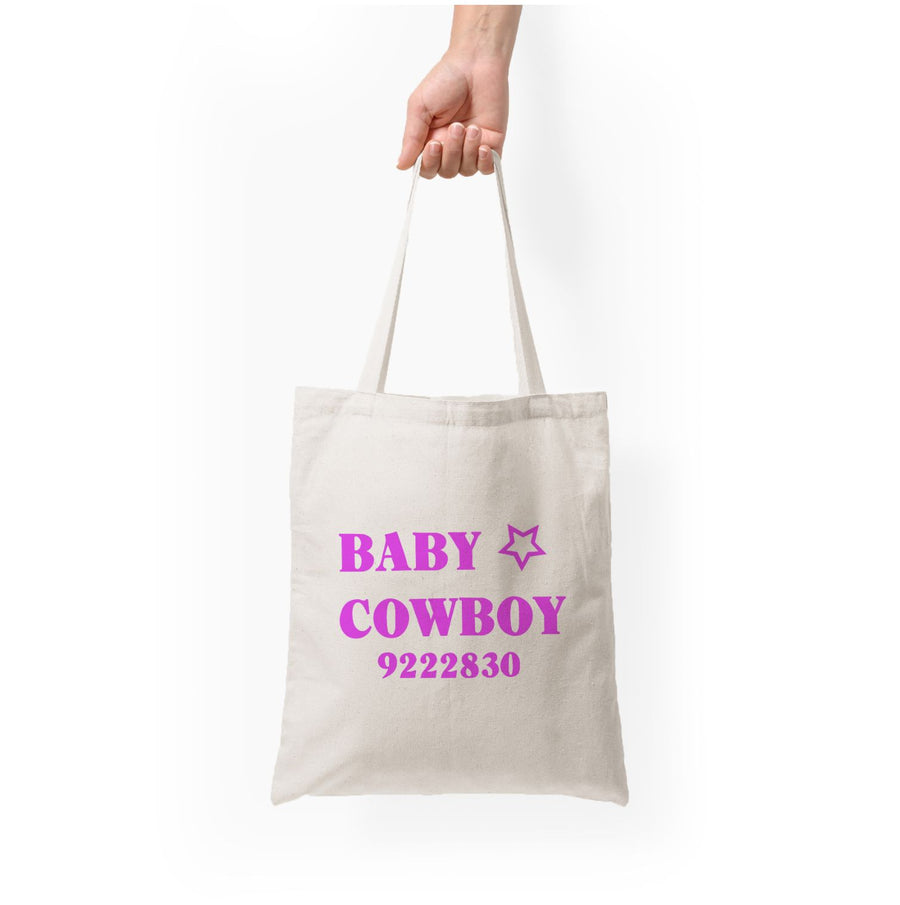 Baby Cowboy - Nessa Barrett Tote Bag