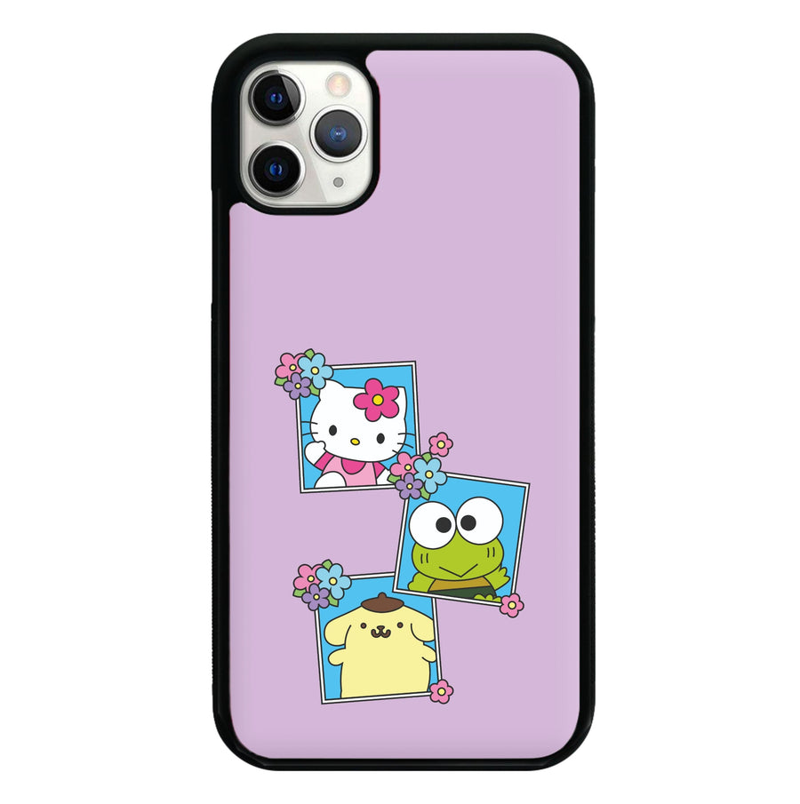 Pompompurin, Hello Kitty And Keroppi - Hello Kitty Phone Case