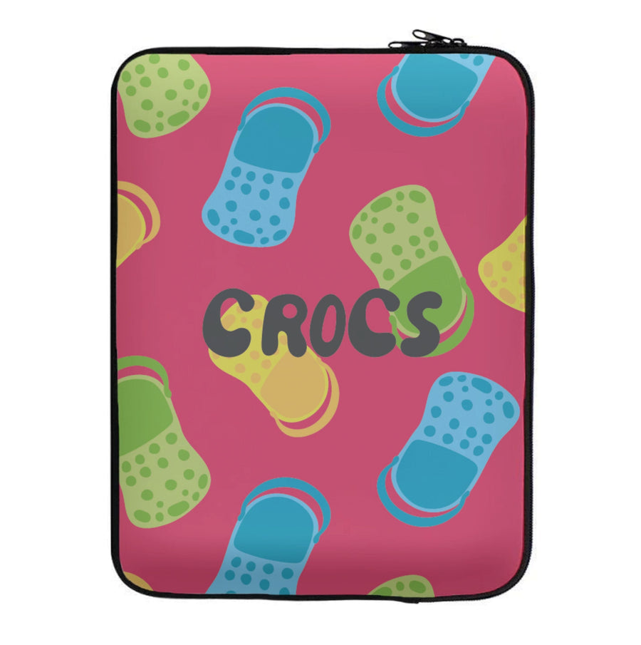 Crocs Pattern Laptop Sleeve
