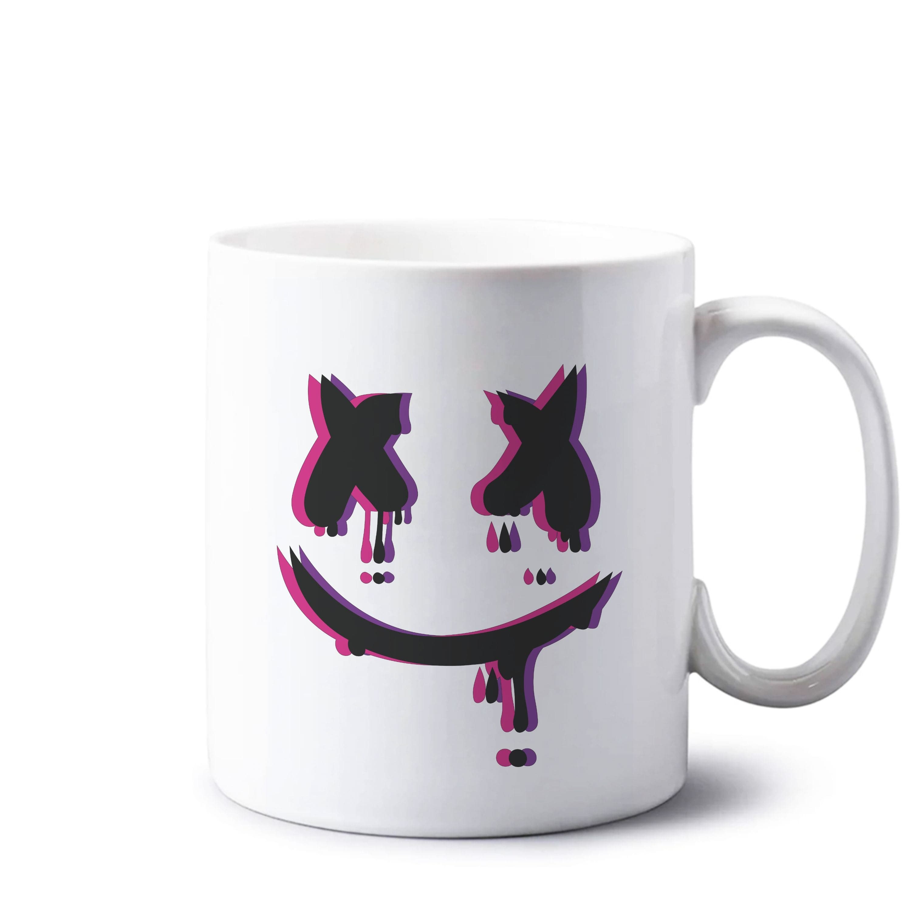 Purple Blur - White Helmet DJ Mug