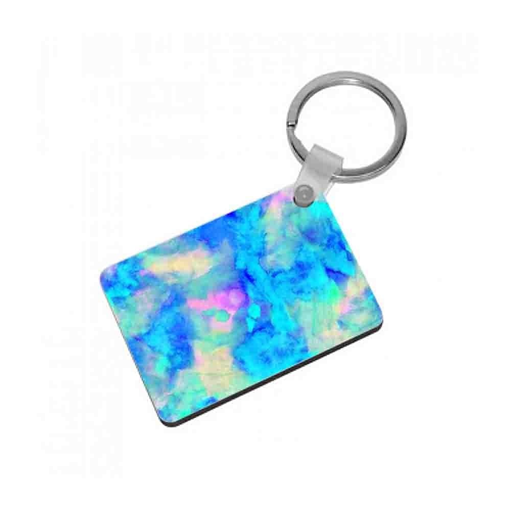 Electric Blue Keyring - Fun Cases