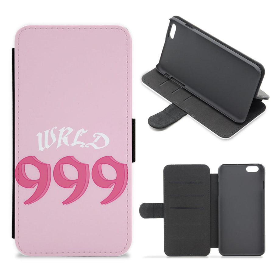 WRLD 999 - Juice WRLD Flip / Wallet Phone Case