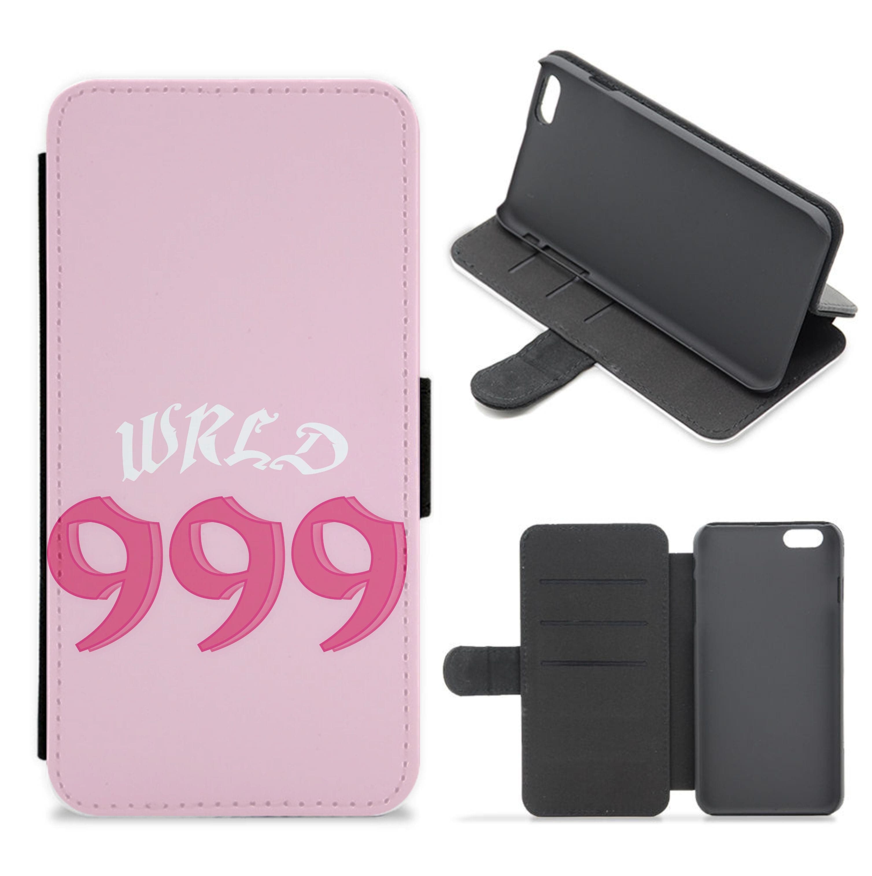 WRLD 999 - Juice Flip / Wallet Phone Case