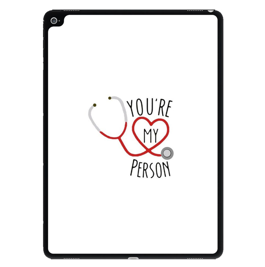 You're My Person - Grey's Anatomy iPad Case