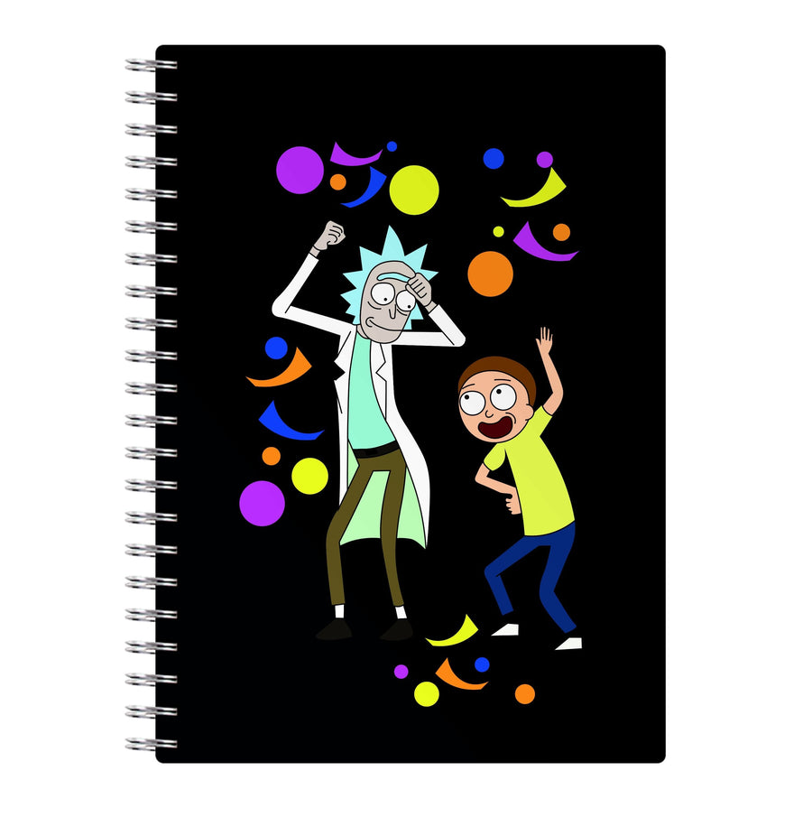 Rick And Morty Dancing Notebook