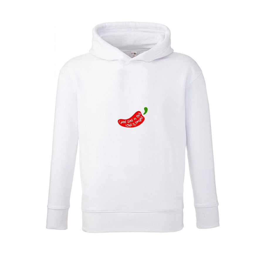 I Feel God In This Chilli's Tonight - The Office Kids Hoodie