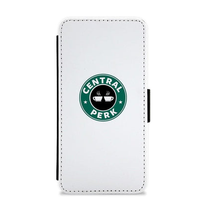 Central Perk - Starbucks Logo - Friends Flip / Wallet Phone Case - Fun Cases