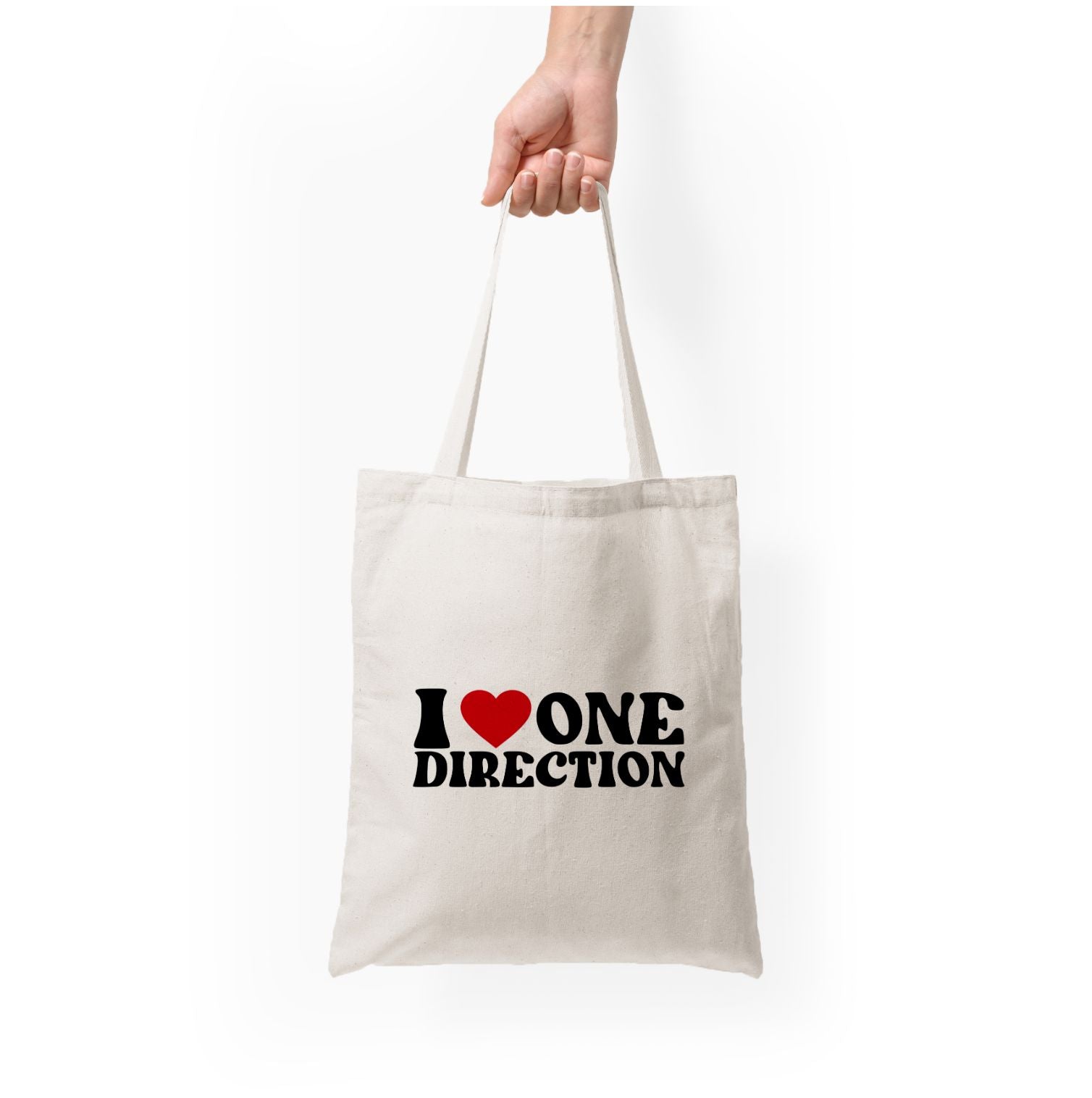 I Love Direction Tote Bag