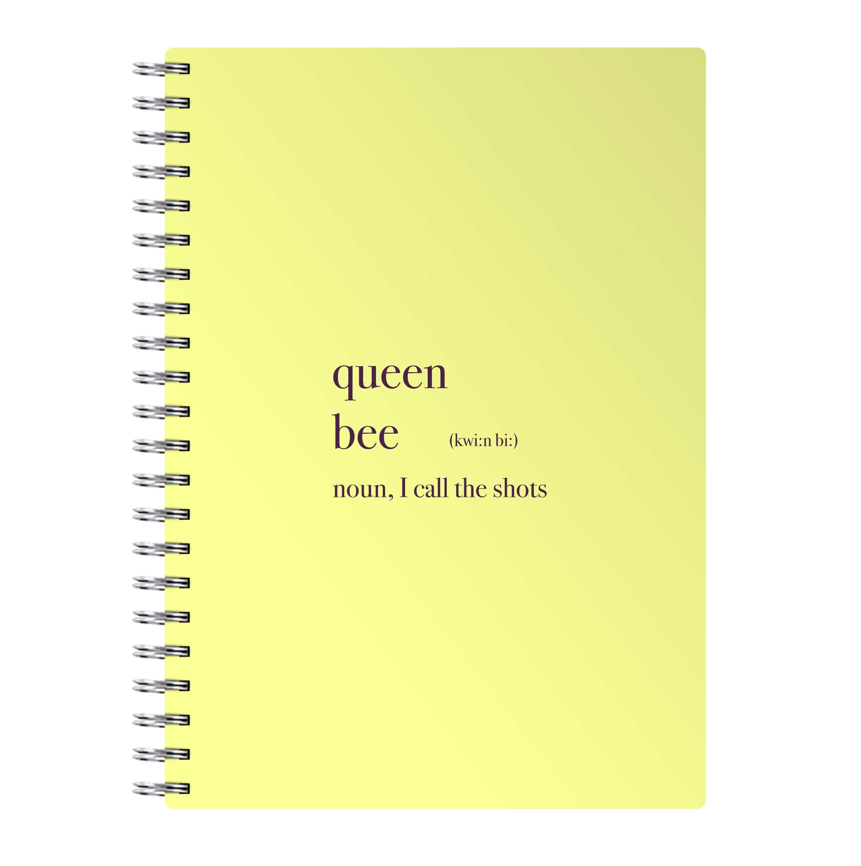 Queen Bee Definition - Queen B Notebook