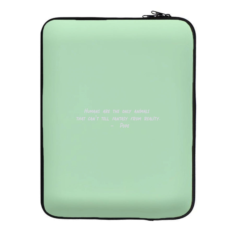 Humans And Reality Pope - Outer Banks Laptop Sleeve