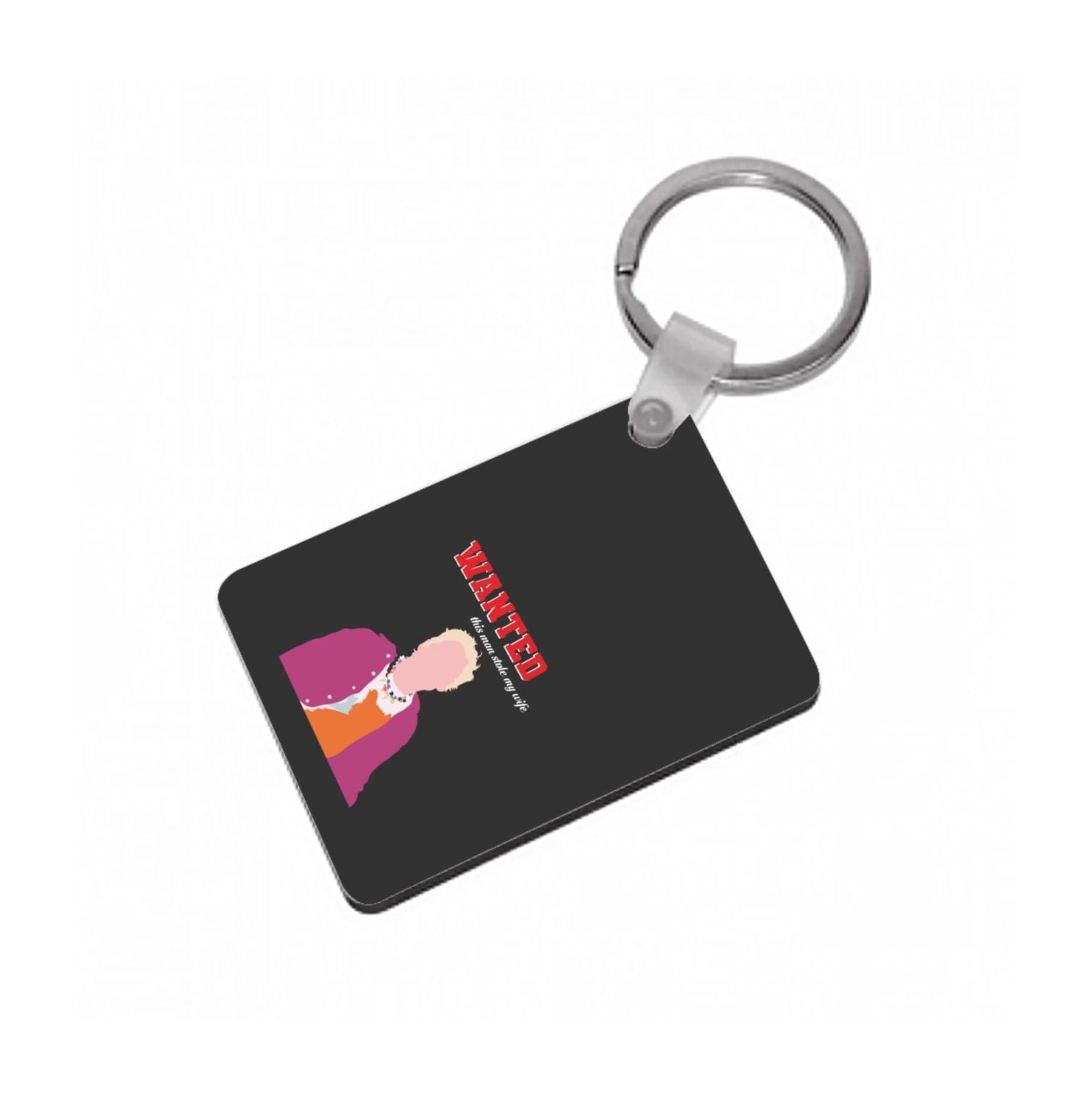 Wanted Keyring