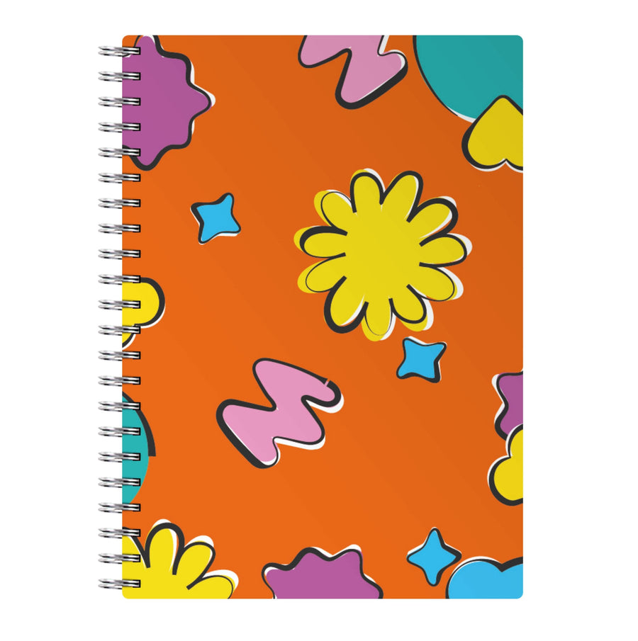BTS Flowers Patterns Notebook