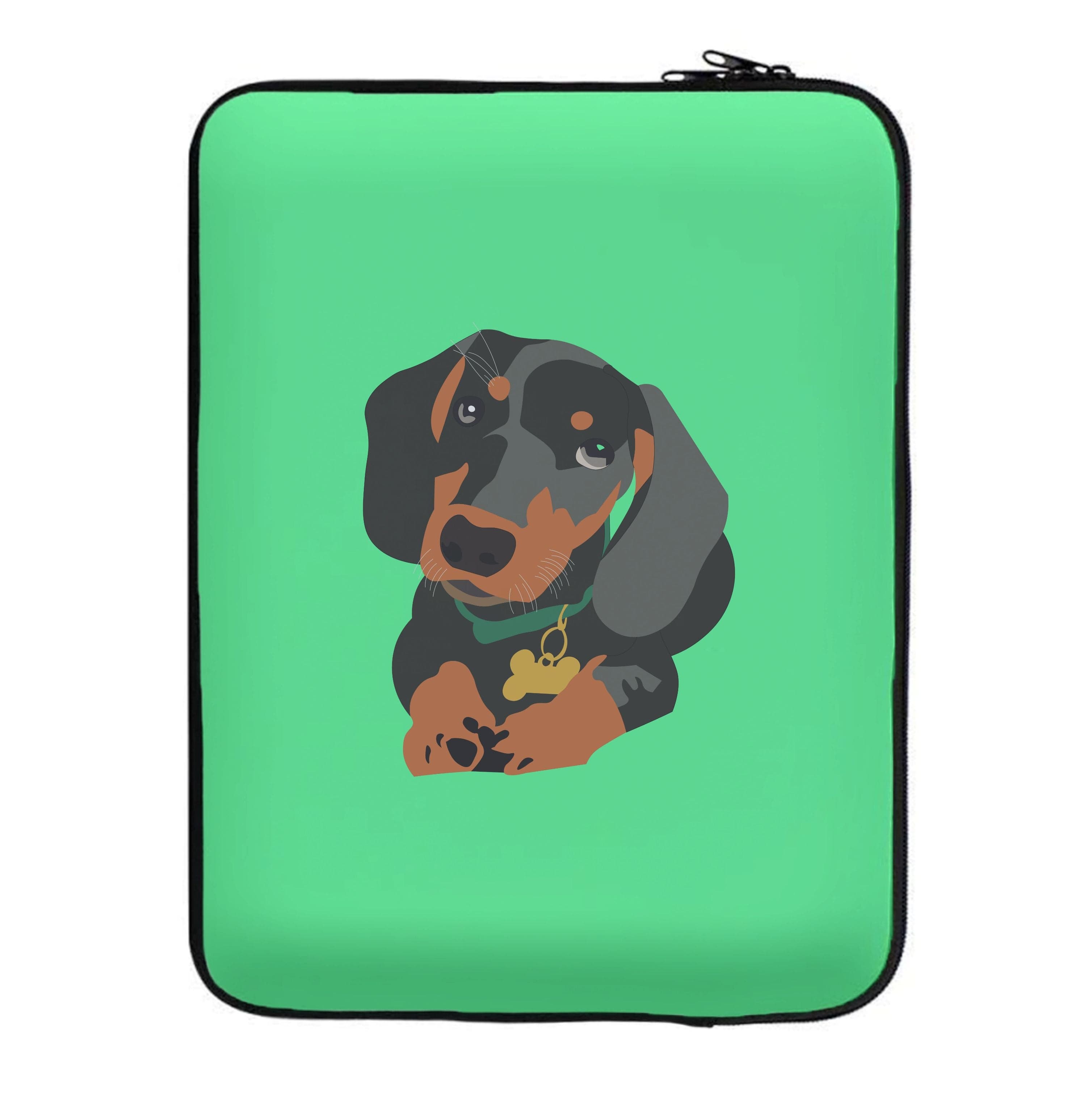 Black & brown - Dachshunds Laptop Sleeve