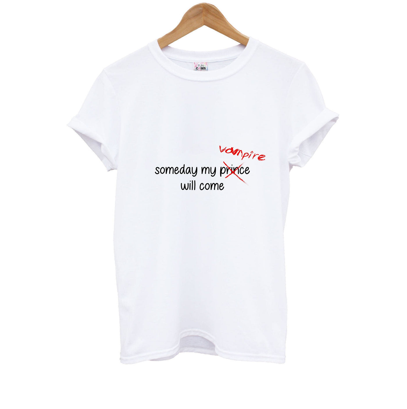 Someday My Vampire Will Come - Vampire Diaries Kids T-Shirt