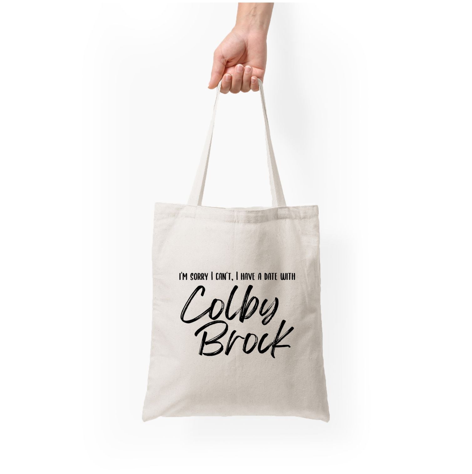 Date With Colby - S & C Tote Bag