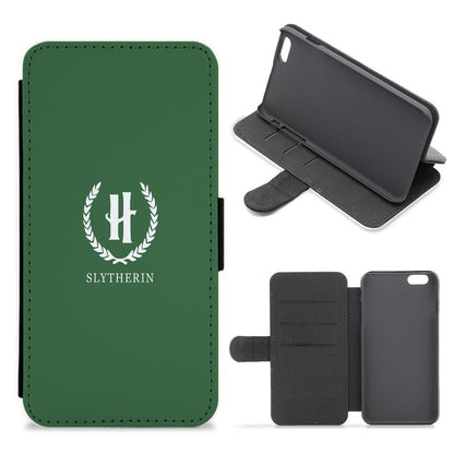 Slytherin - Harry Potter Flip / Wallet Phone Case - Fun Cases