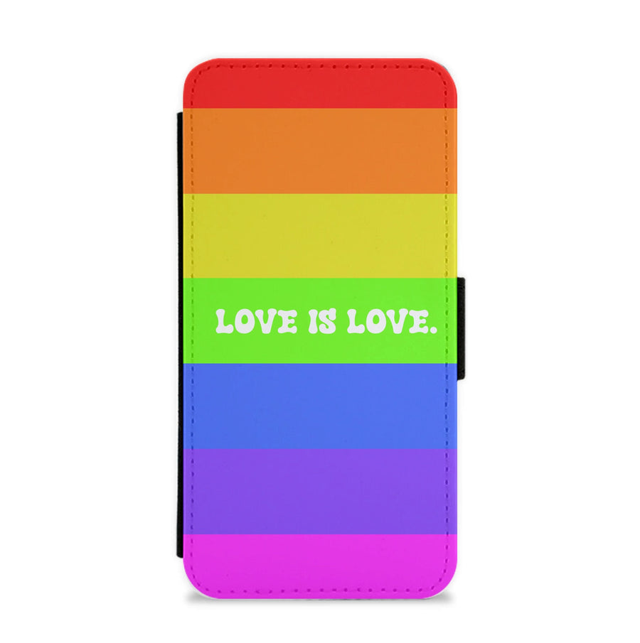 Love Is Love - Pride Flip / Wallet Phone Case