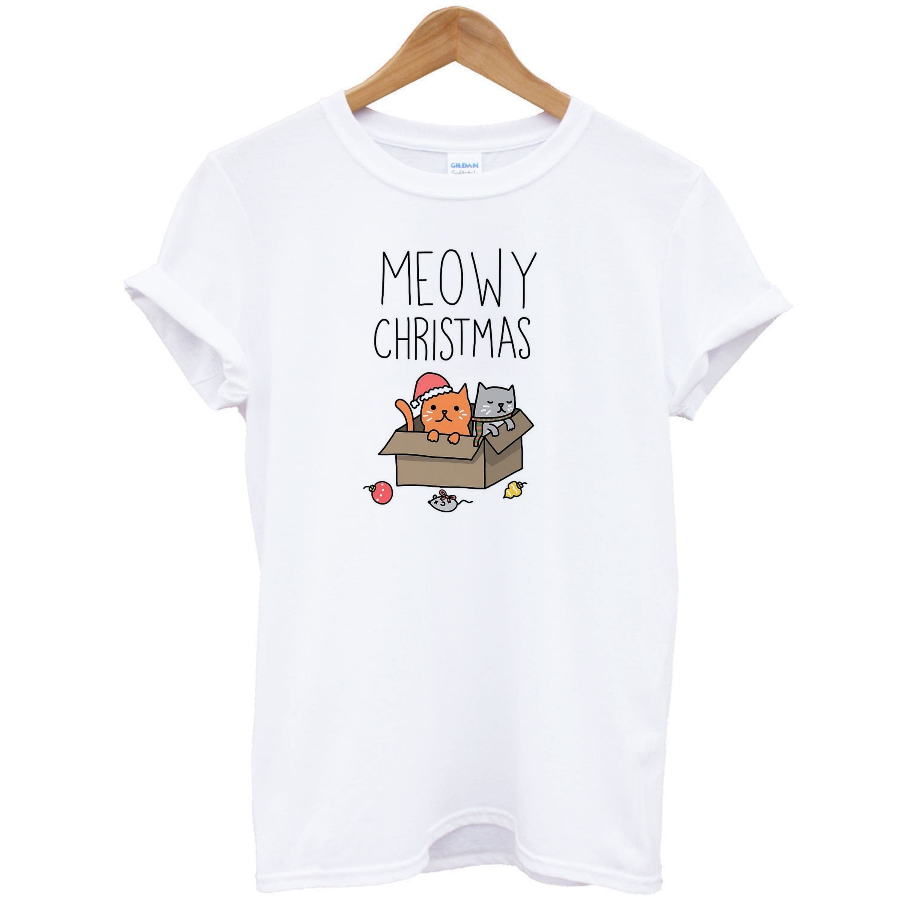 Meowy Christmas T-Shirt