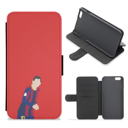 Messi Full Body Flip / Wallet Phone Case