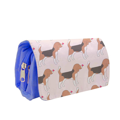 Love Beagle - Dog Pattern Pencil Case