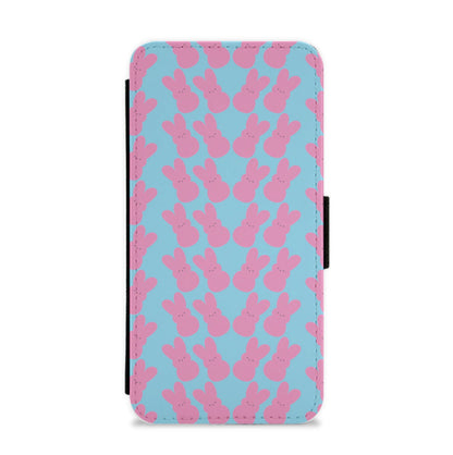 Bunny Pattern - Peep Flip / Wallet Phone Case