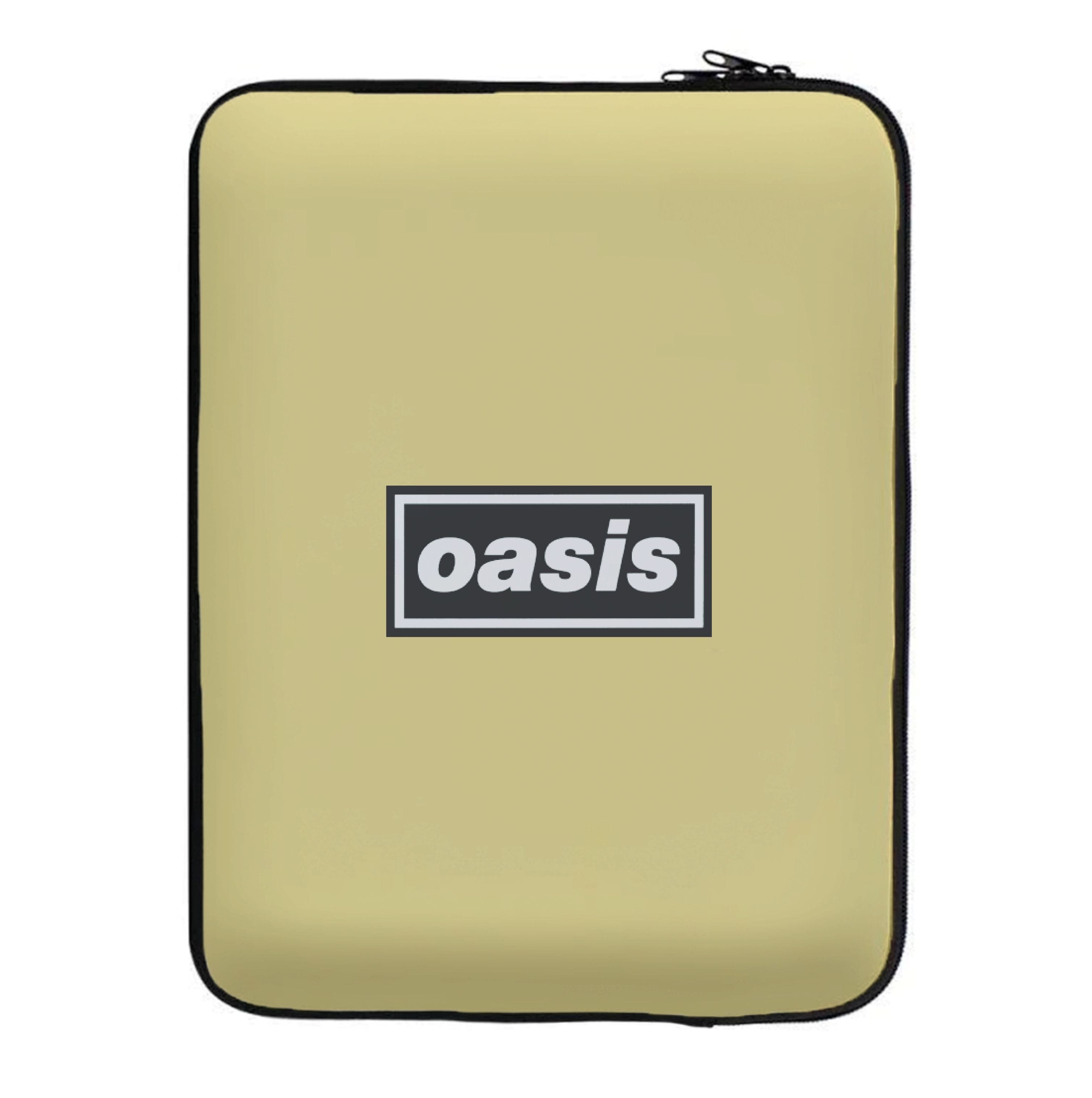 Band Name Yellow Laptop Sleeve