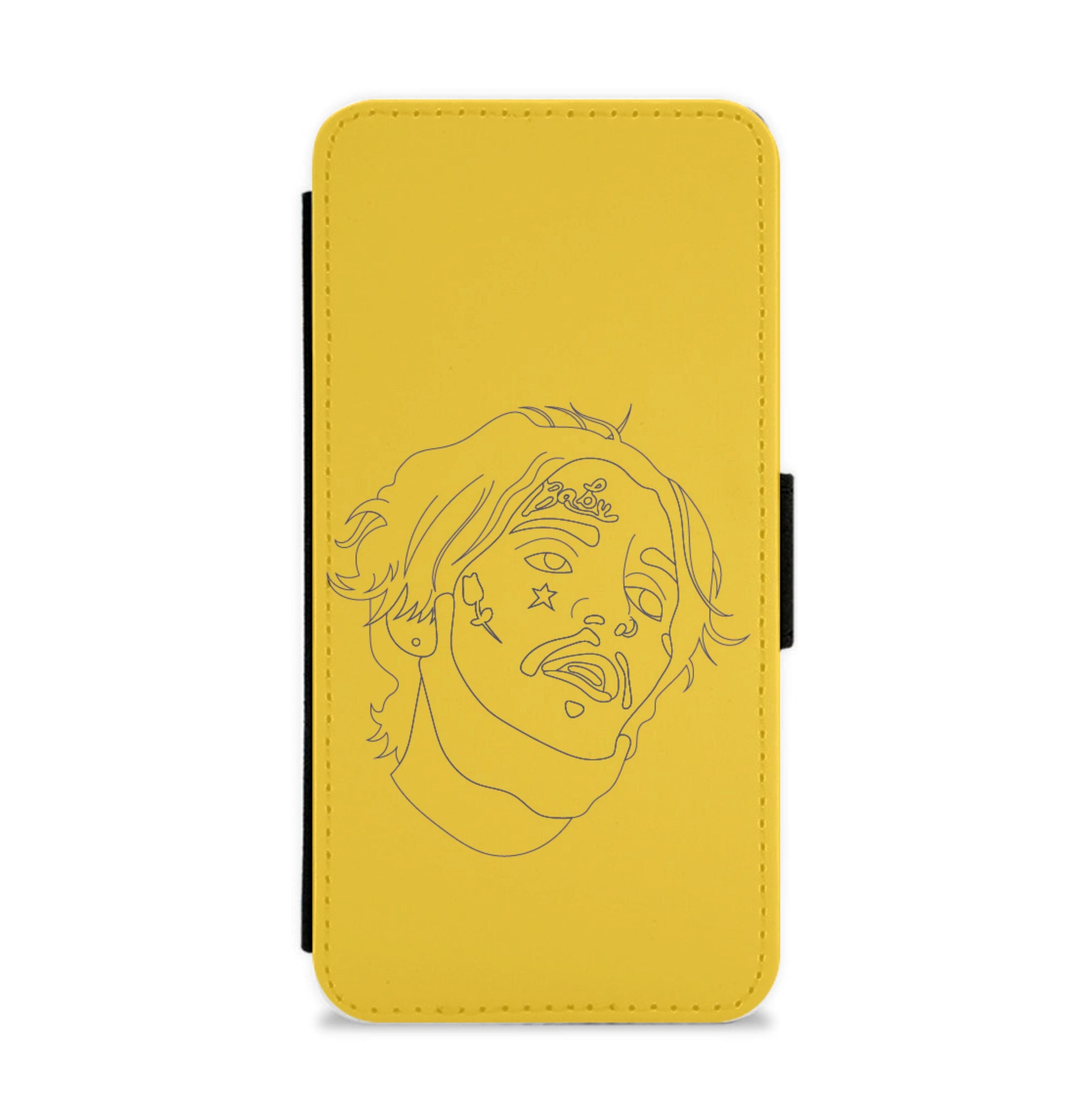 Peep Outline Flip / Wallet Phone Case