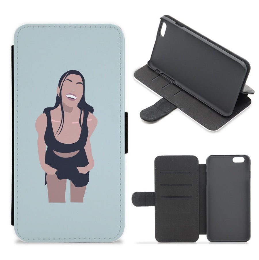 Smile - Kourtney Kardashian  Flip / Wallet Phone Case