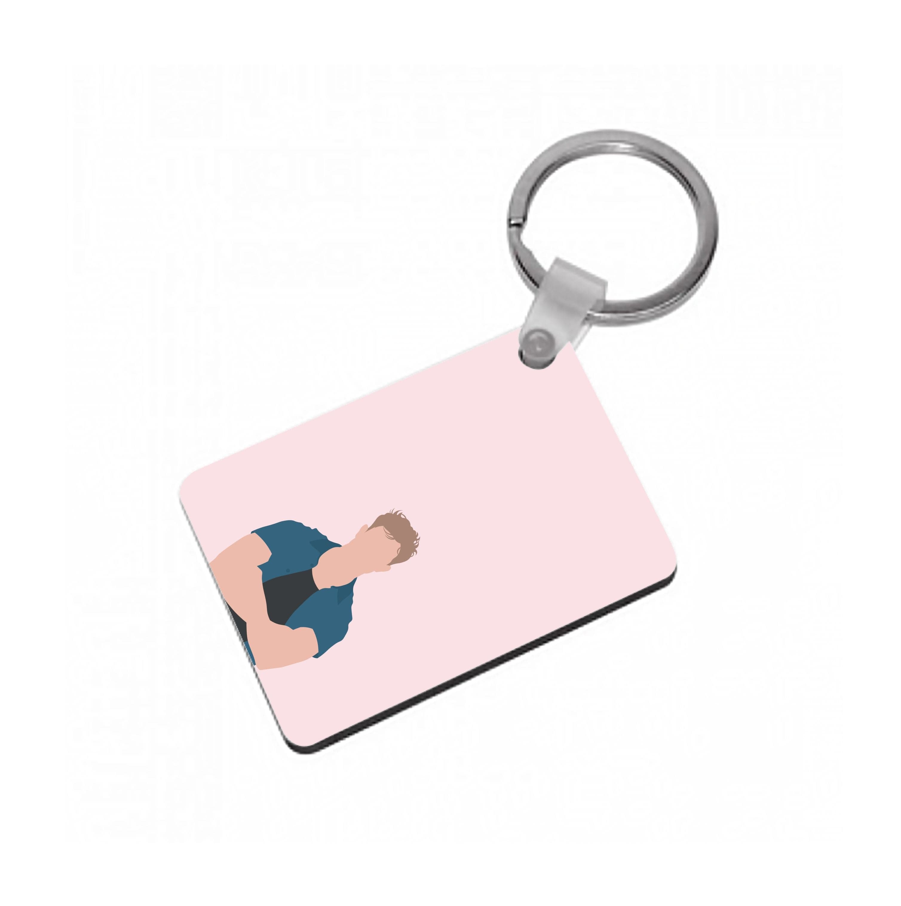 Crossed Arms Keyring