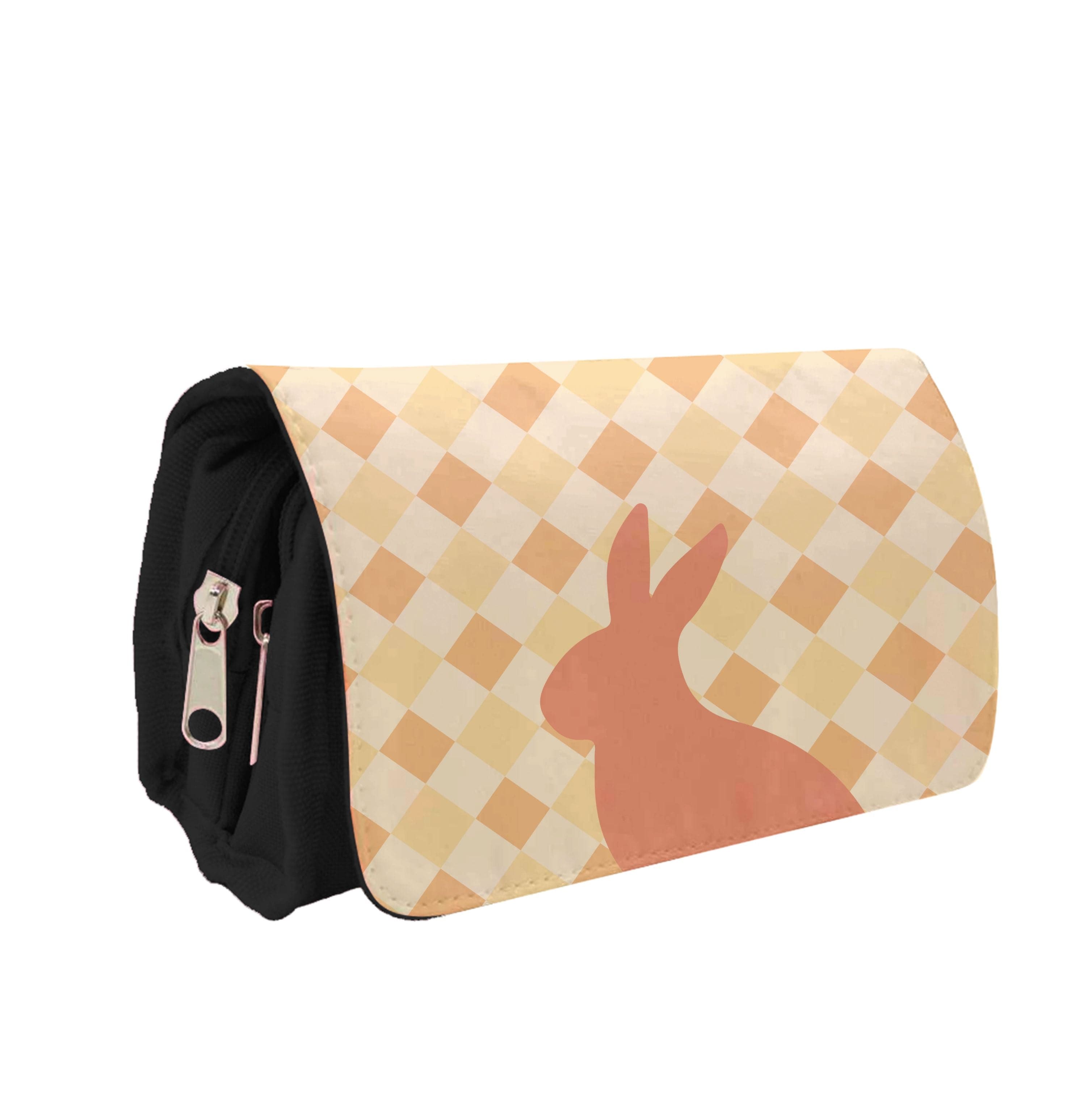 Orange Rabbit - Easter Patterns Pencil Case