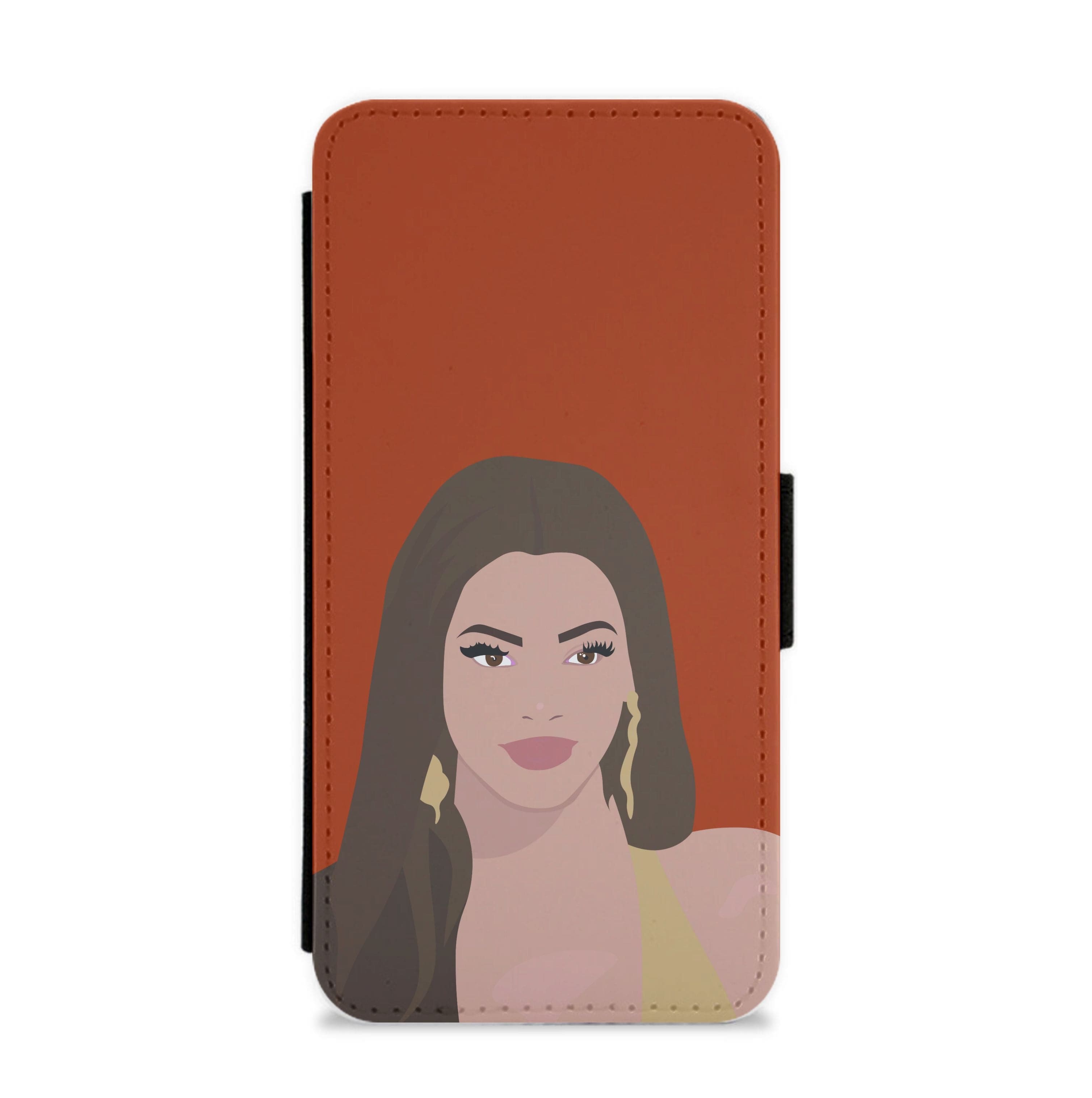 Face - Queen B Flip / Wallet Phone Case