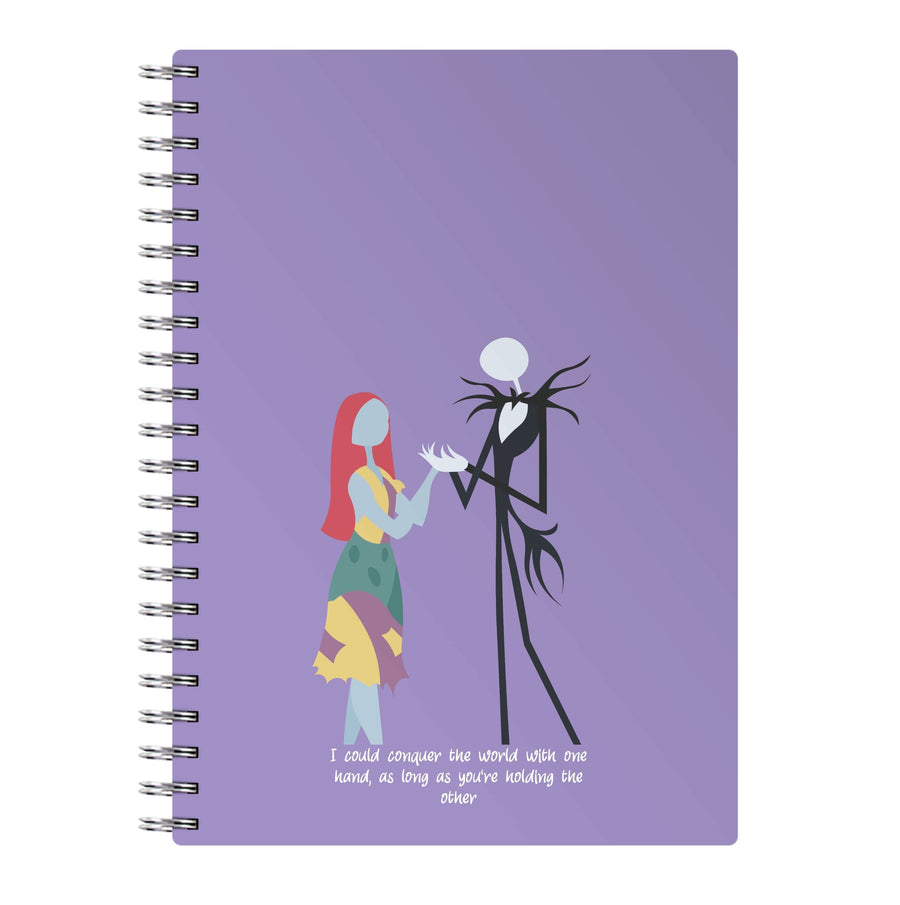I Could Conquer The World - The Nightmare Before Christmas Notebook