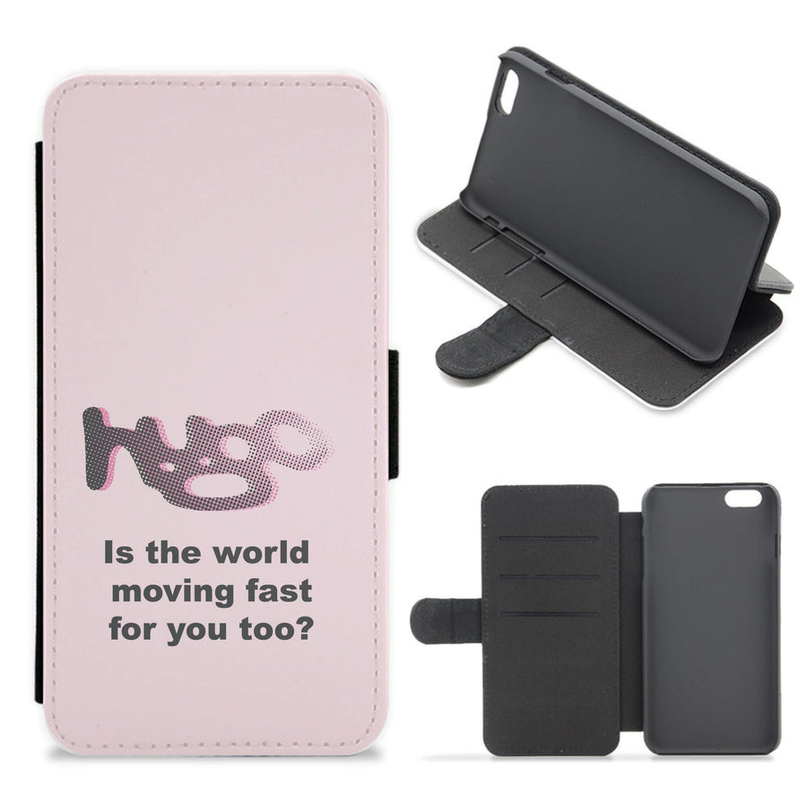Pink Hugo - Loyle Carner Flip / Wallet Phone Case