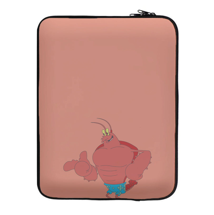 Muscly Mr Krabs - Spongebob Laptop Sleeve