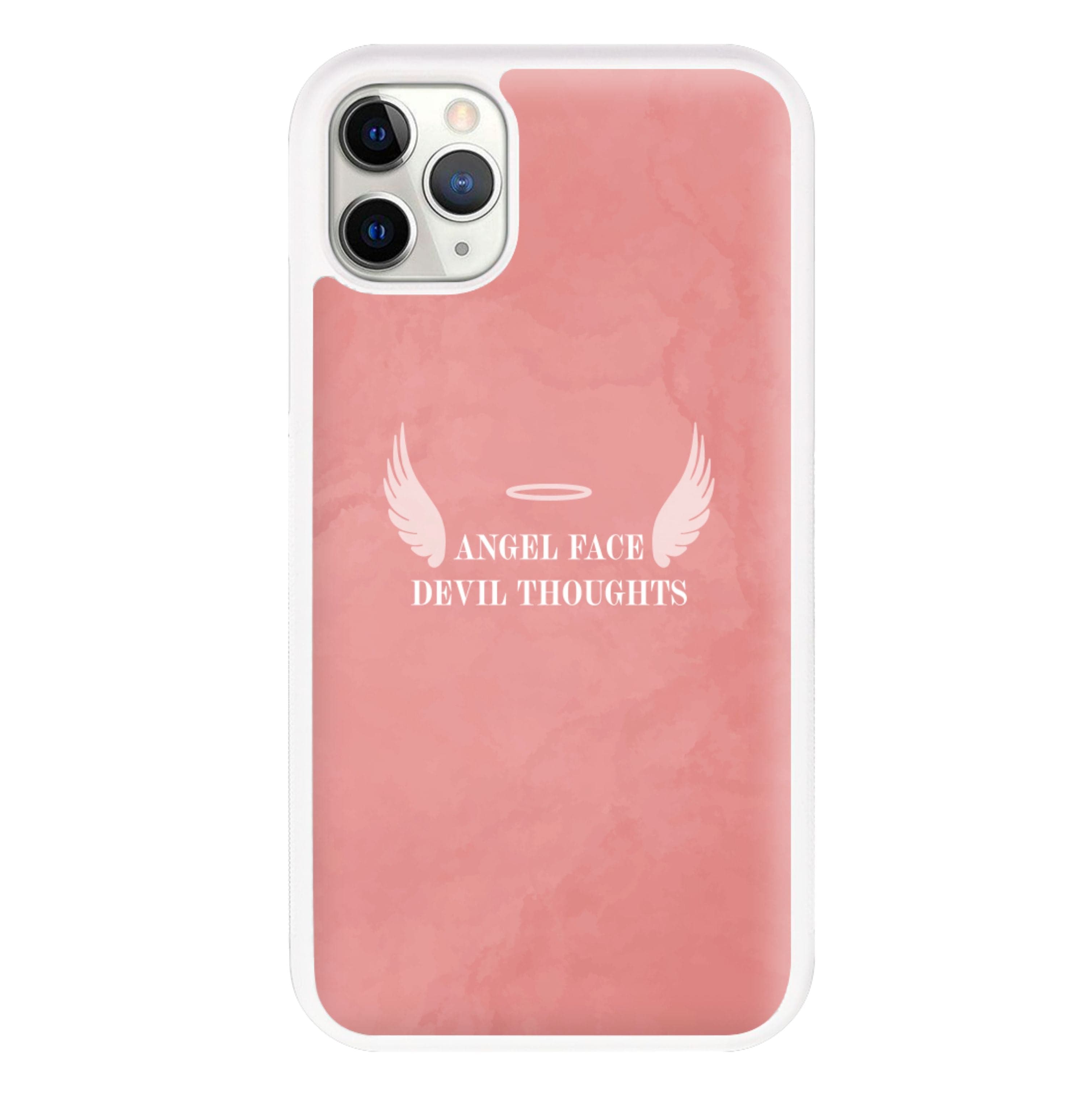 Angel Face Devil Thoughts Phone Case