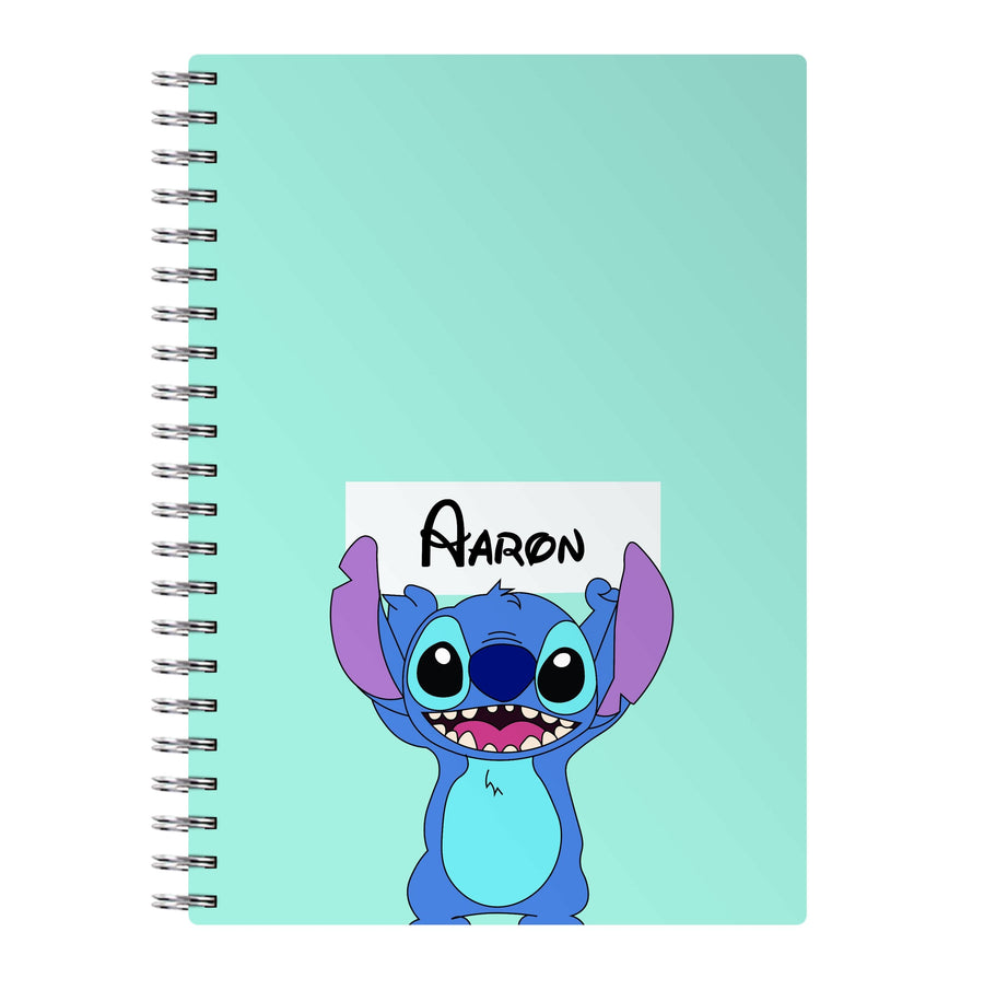 Standing Stitch - Personalised Disney  Notebook