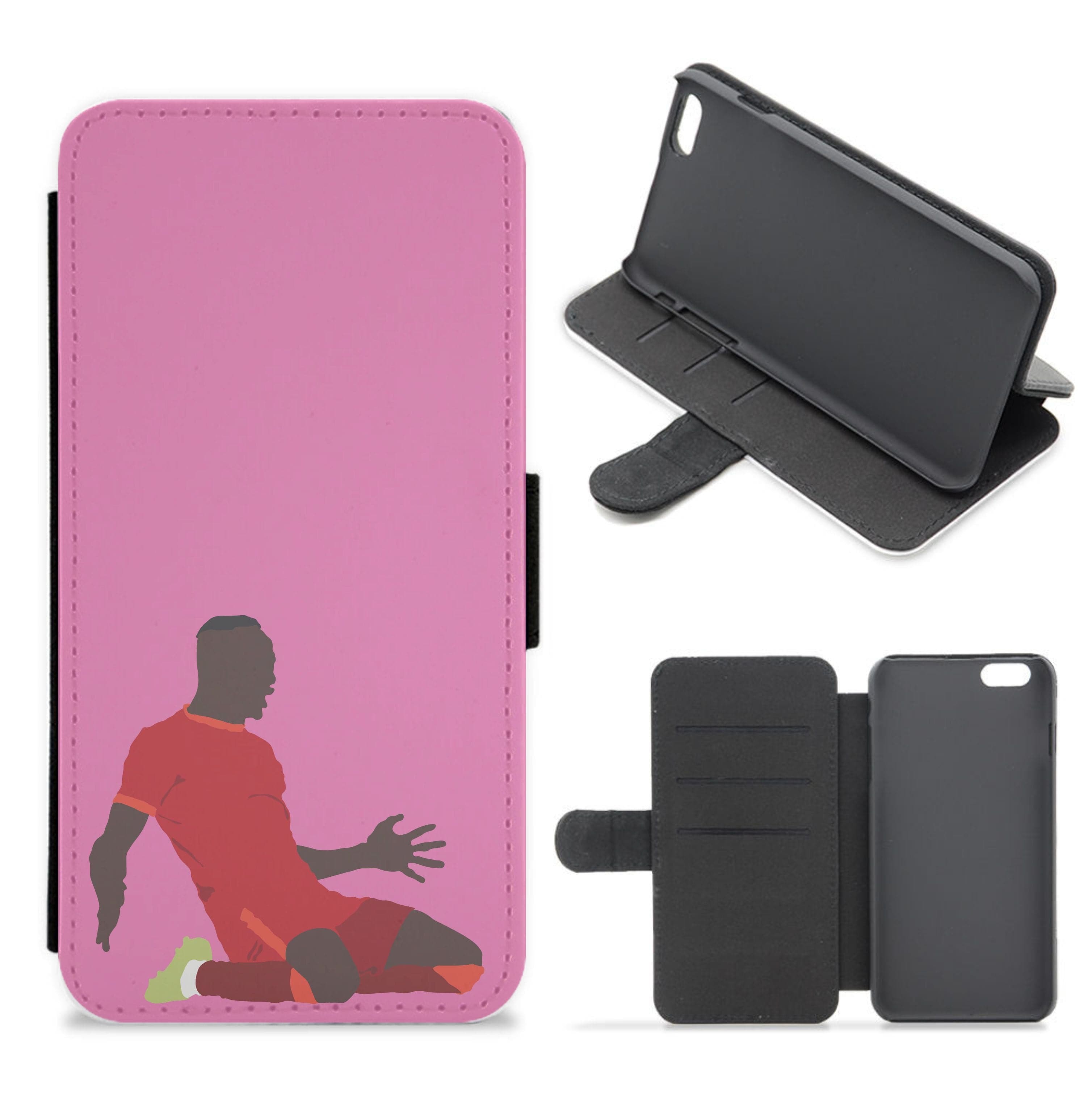 Mane - Football Flip / Wallet Phone Case