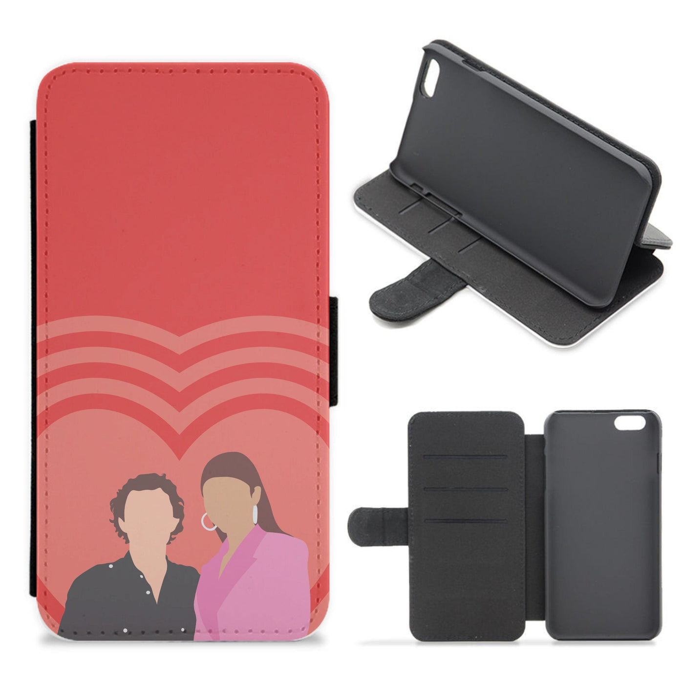 Hearts - Zendaya Flip / Wallet Phone Case