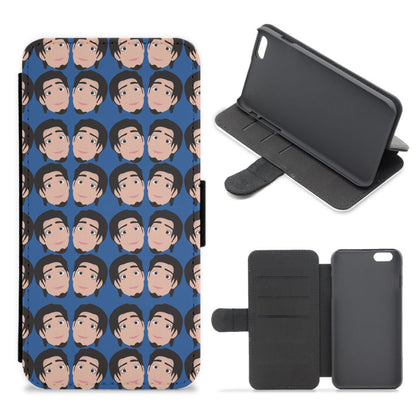 Flynn Pattern Flip / Wallet Phone Case