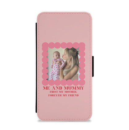 Me And Mummy - Personalised Mother's Day Flip / Wallet Phone Case