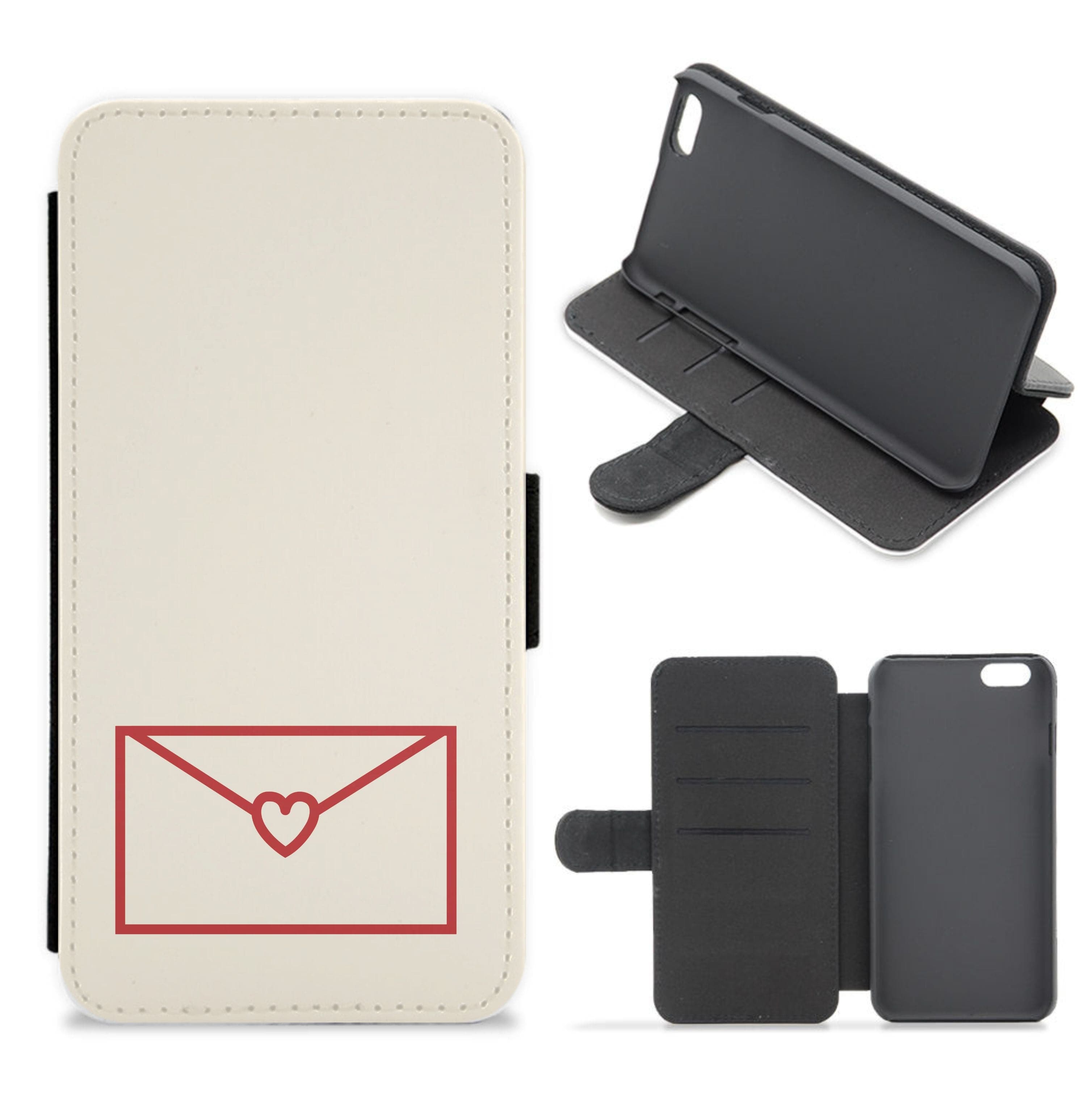 Love Email Flip / Wallet Phone Case