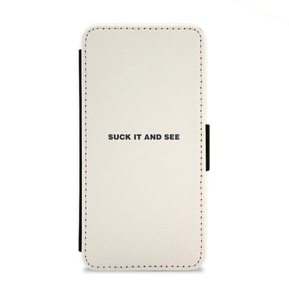 Suck It and See - Arctic Monkeys Flip Wallet Phone Case - Fun Cases