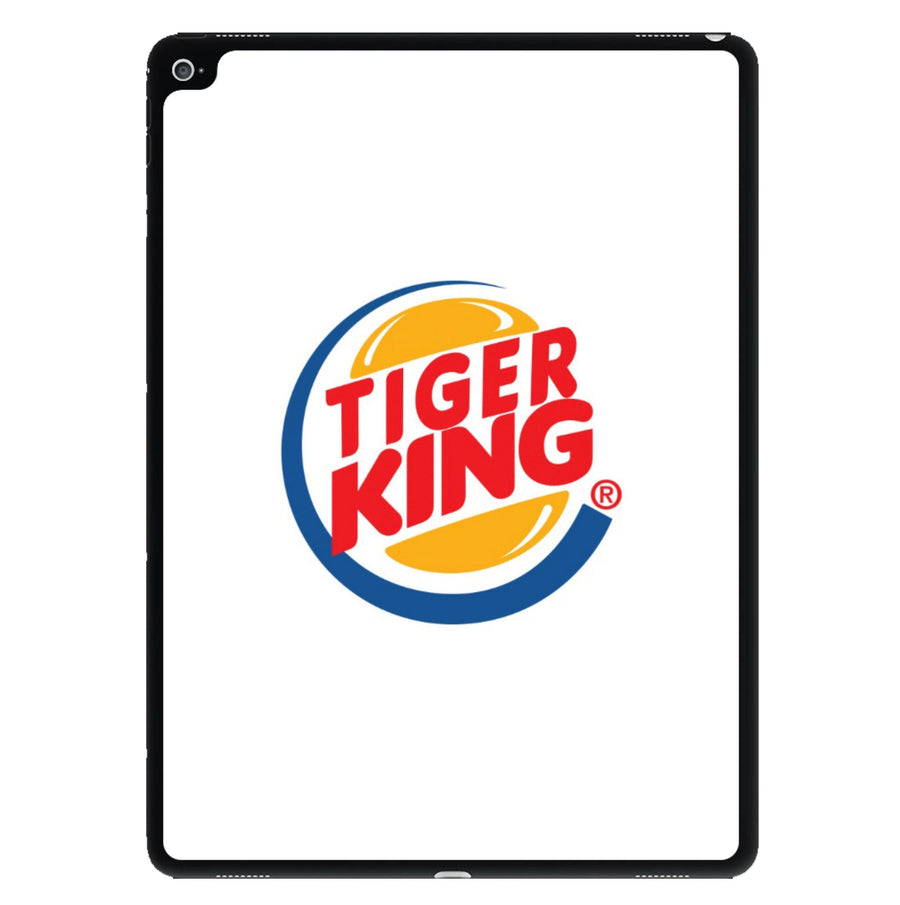 Tiger / Burger King Logo - Tiger King iPad Case