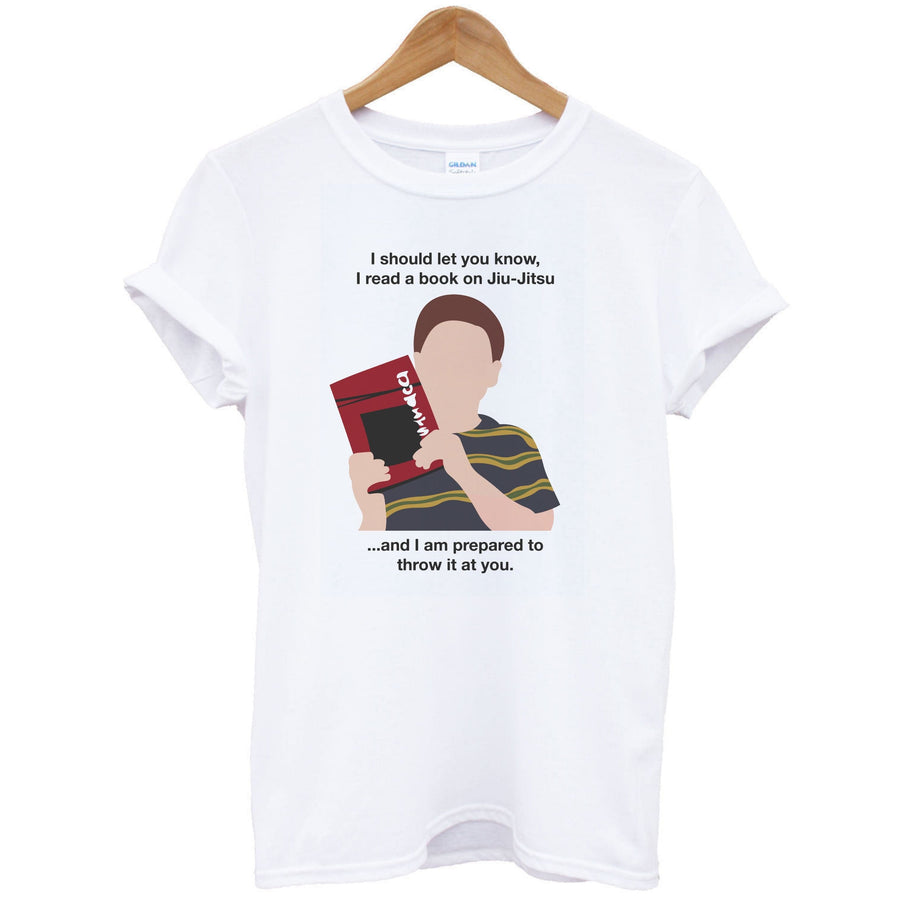 Book On Jiu-Jitsu - Young Sheldon T-Shirt