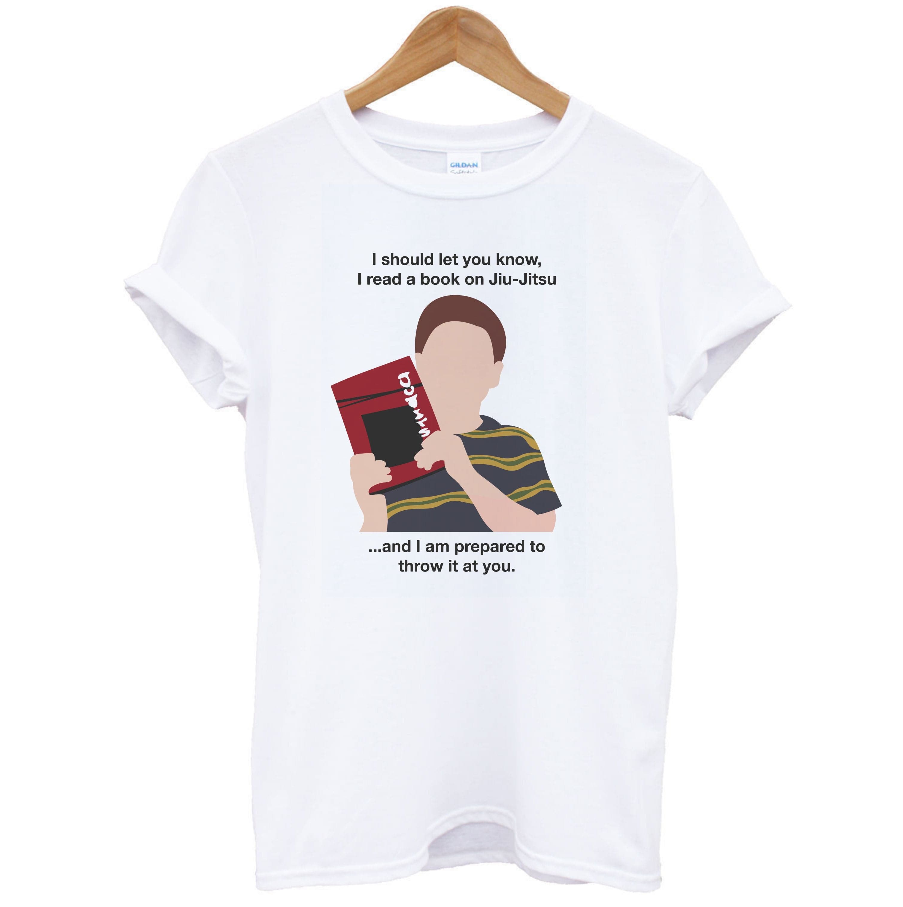 Book On Jiu-Jitsu - Sheldon T-Shirt