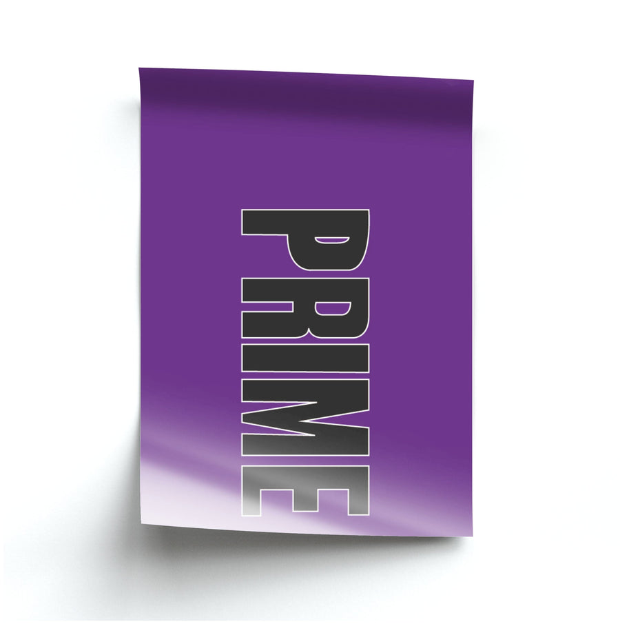 Prime - Purple Poster