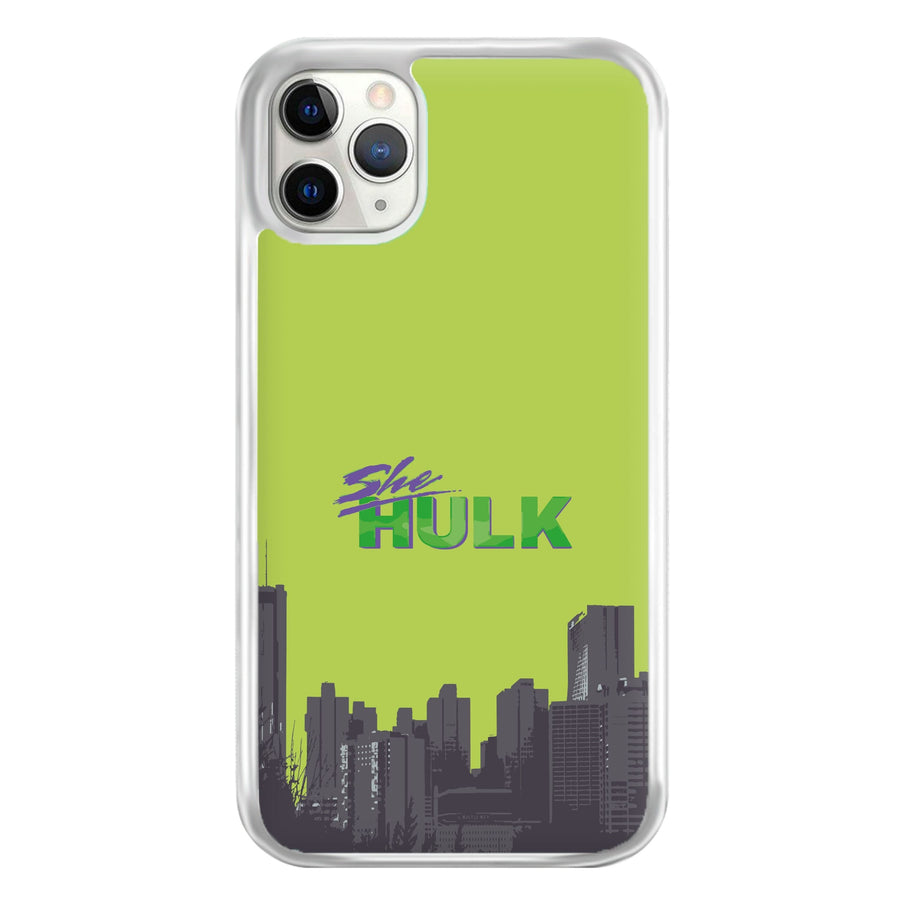 City - She Hulk Phone Case